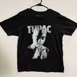 2Pac T-Shirt Tupac 90s Music Rap Hip Hop Graphic Tee Vintage Style Vtg Biggie